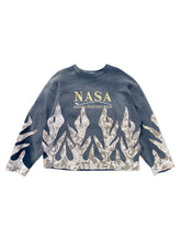 Load image into Gallery viewer, sunfaded NASA flame sweater