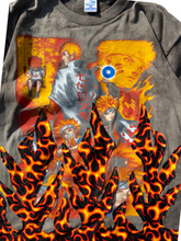 Load image into Gallery viewer, sunfaded naruto flame tee