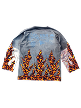 Load image into Gallery viewer, sunfaded naruto flame tee
