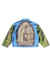 Load image into Gallery viewer, denim virgin Mary jacket