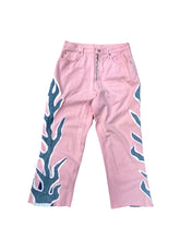 Load image into Gallery viewer, flame pink jeans