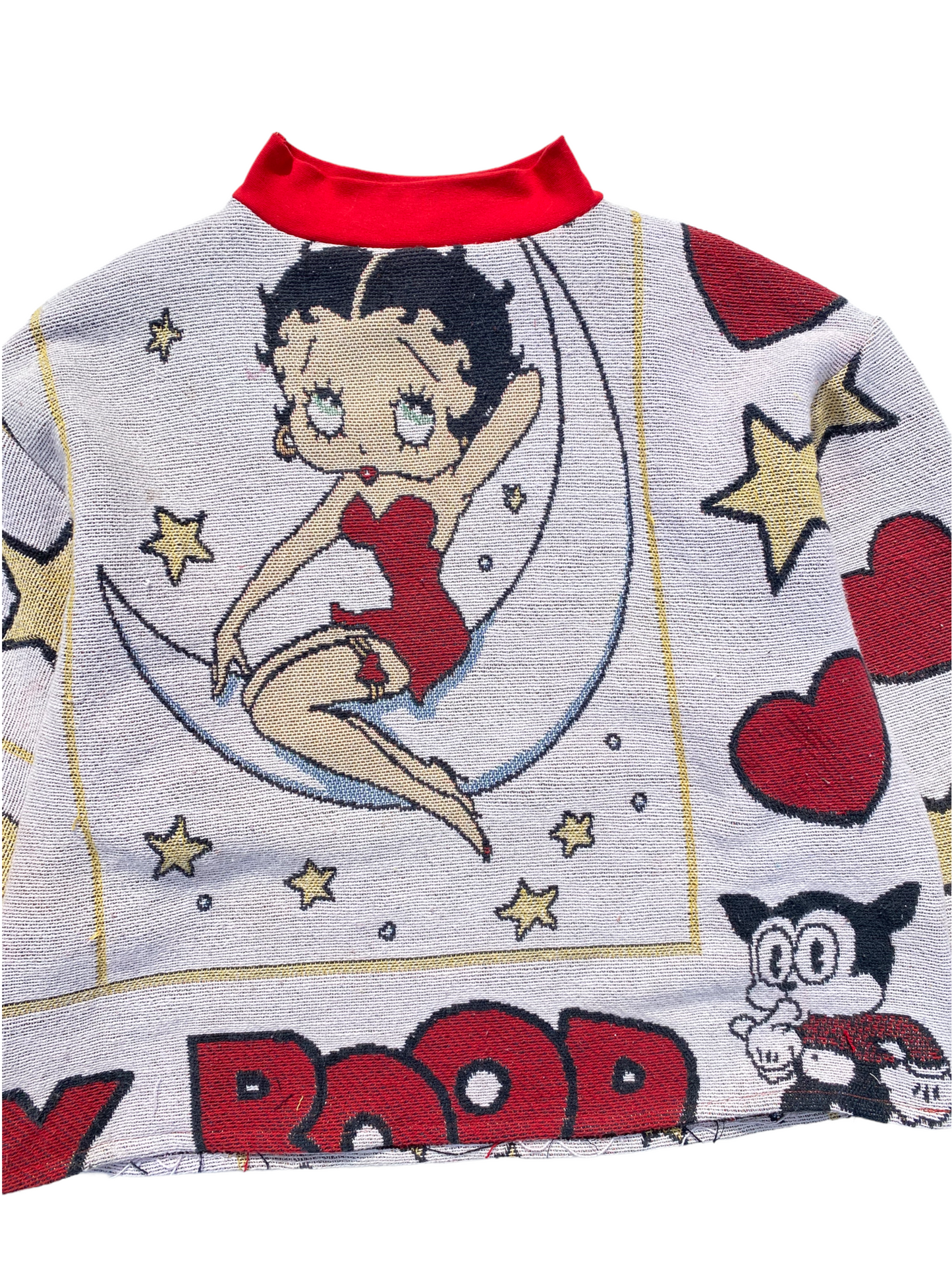 vintage betty boop sweater