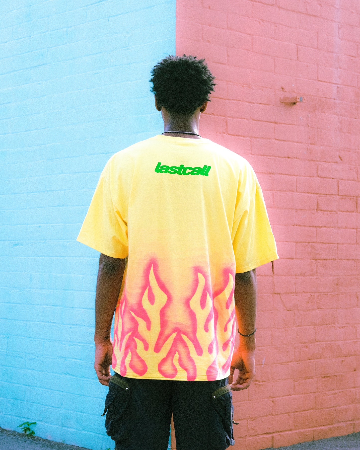 NRS GALLERY AIRBRUSH FLAME SHIRT