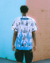 Load image into Gallery viewer, MICKEY MOUSE DENIM FLAME SHIRT
