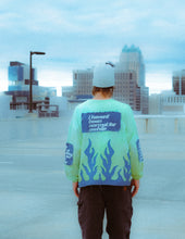 Load image into Gallery viewer, GREEN FLAME SWEATSHIRT 01