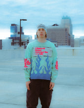 Load image into Gallery viewer, GREEN FLAME SWEATSHIRT 02