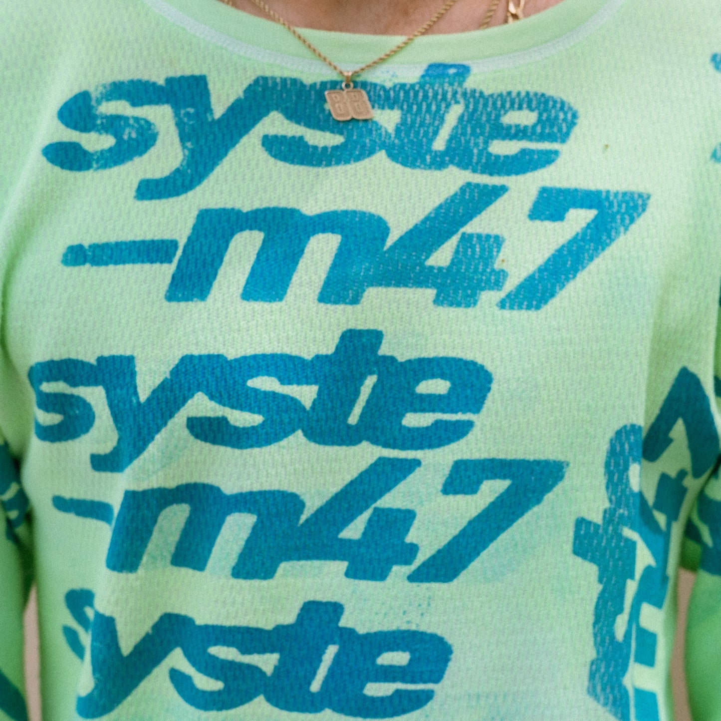 system 47 waffle longsleeve shirt