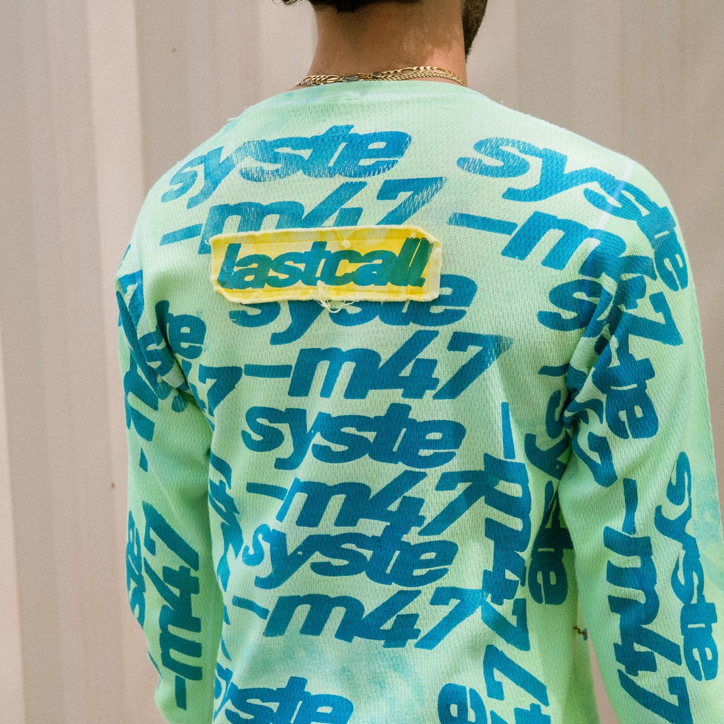 system 47 waffle longsleeve shirt