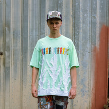 Load image into Gallery viewer, father steve dyded green flame tee