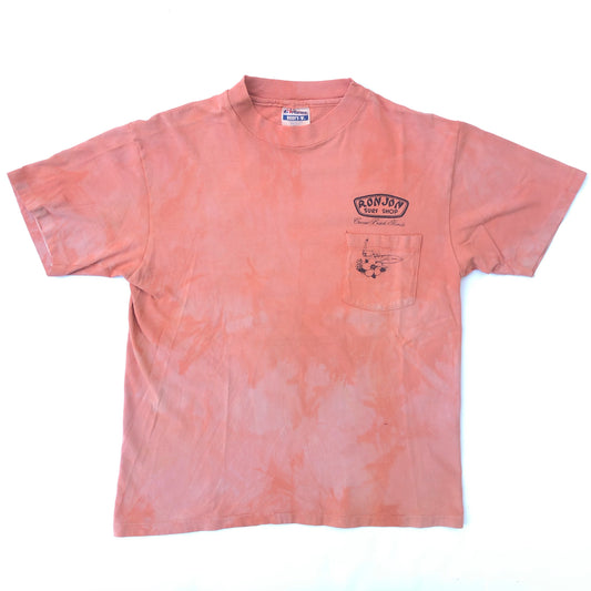 Vintage Maroon dyed Ron Jon surf shop shirt