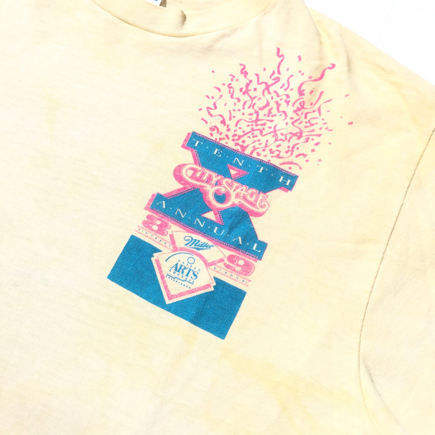 1989 miller city stage dyed shirt