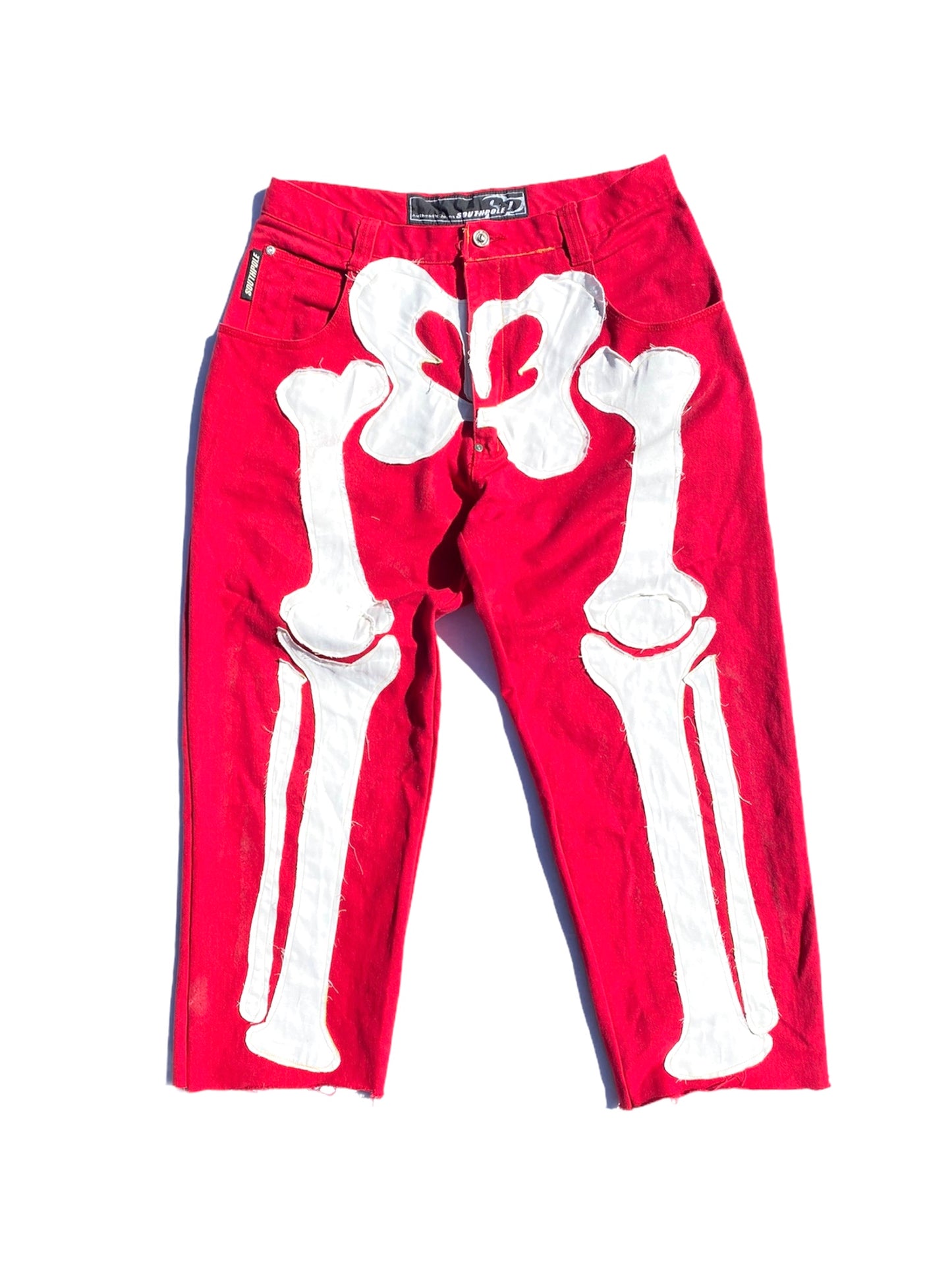 Skeleton south pole jeans