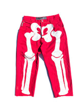 Load image into Gallery viewer, Skeleton south pole jeans