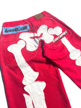 Load image into Gallery viewer, Skeleton south pole jeans