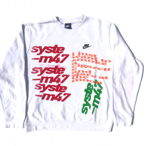 Nike system 47 sweater