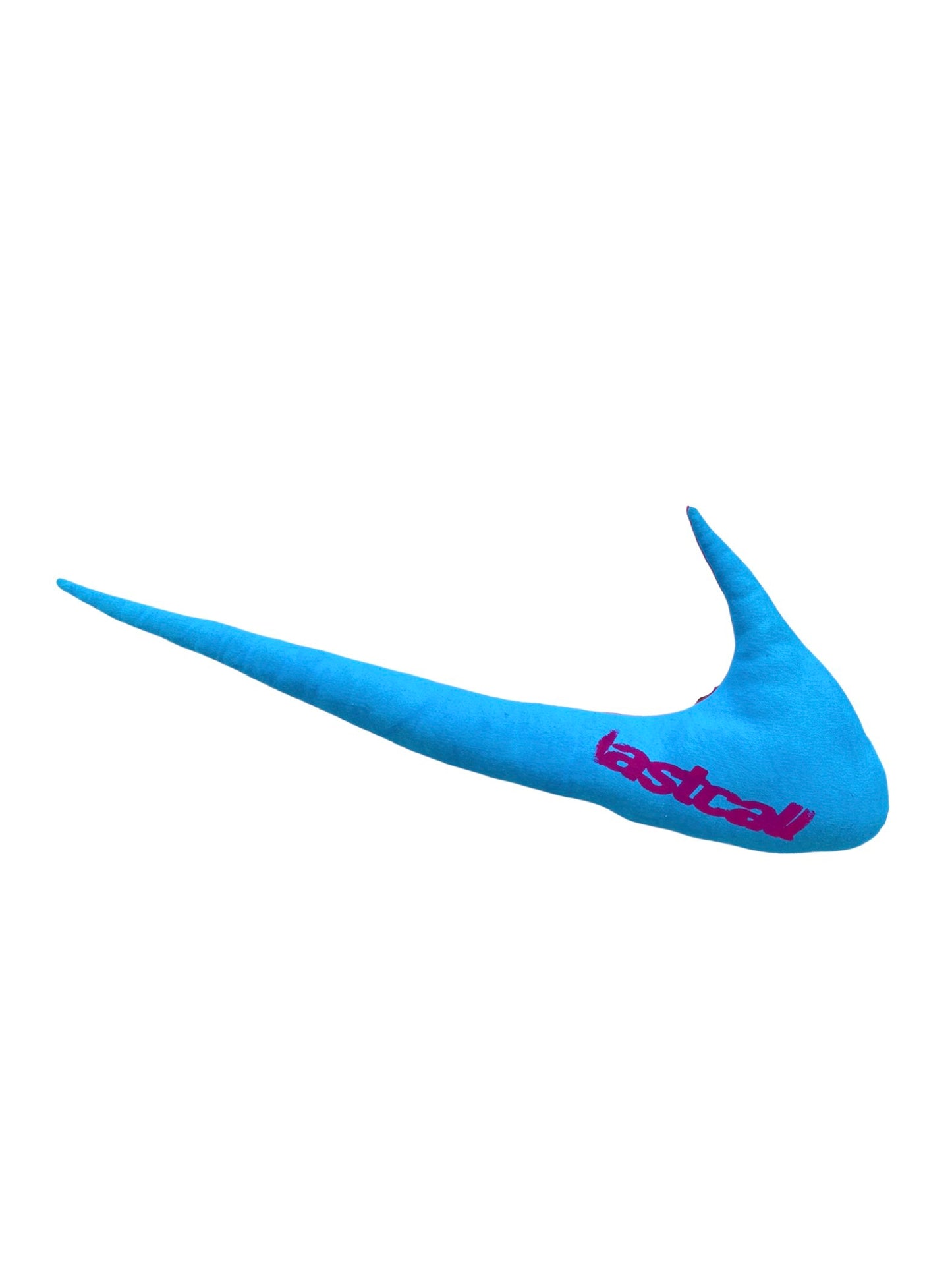 Nike swoosh pillow