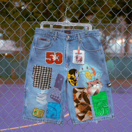 PATCHED TOMMY HILFIGER SHORTS