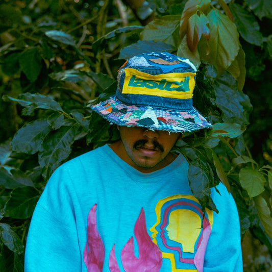 VTG PATCH BUCKET HAT 3