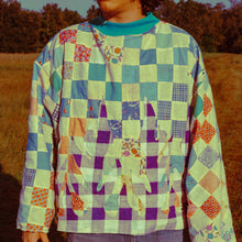 Load image into Gallery viewer, feedback quilt flame sweater