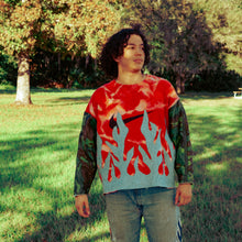 Load image into Gallery viewer, nike star sweater