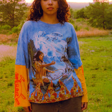 Load image into Gallery viewer, altered the mountain native American flame longsleeve tee