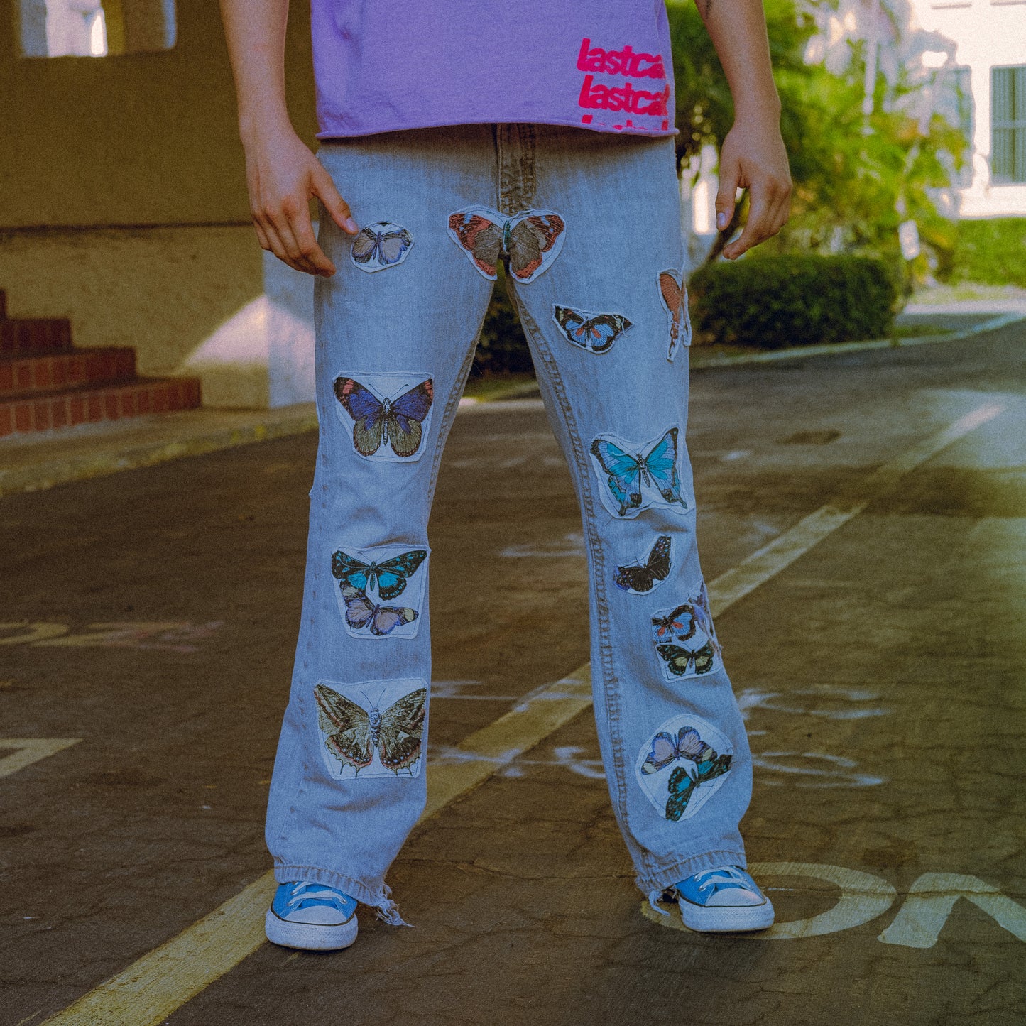 butterfly jeans