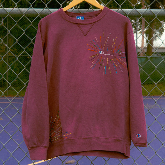 VTG ALTERED CHAMPION SWEATER